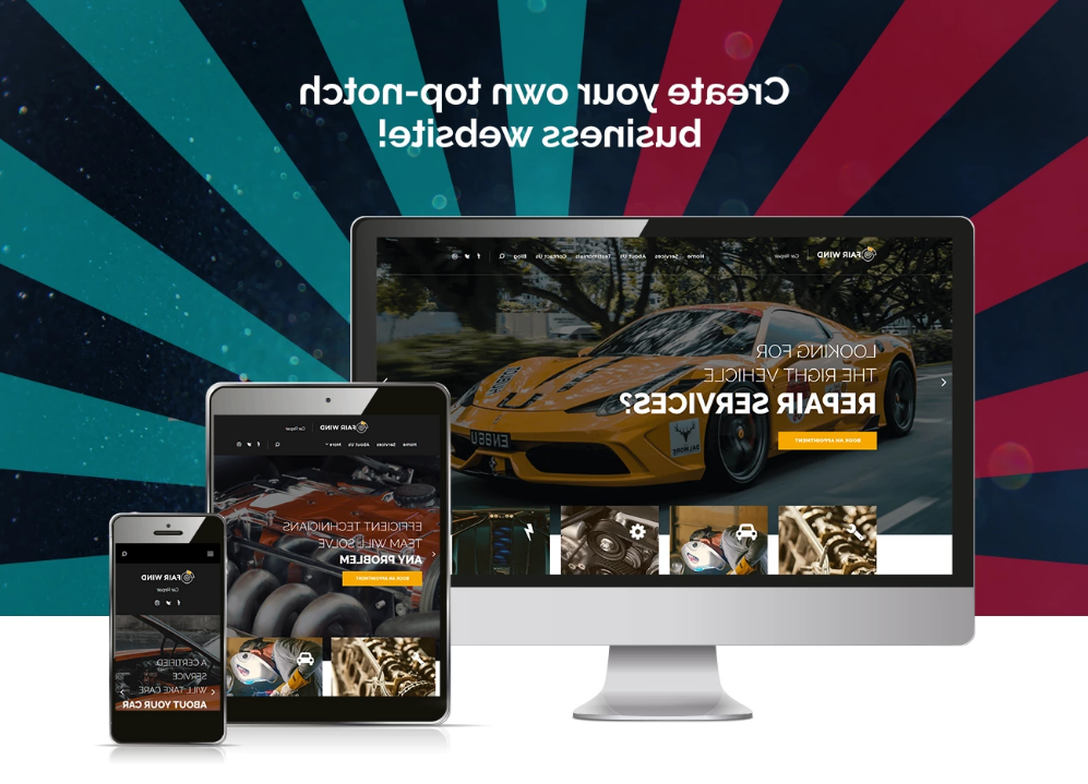 Fair Wind - Car Repair Modern Elementor WordPress Theme